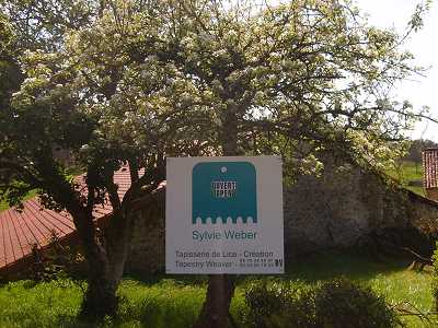 entrance to atelier
